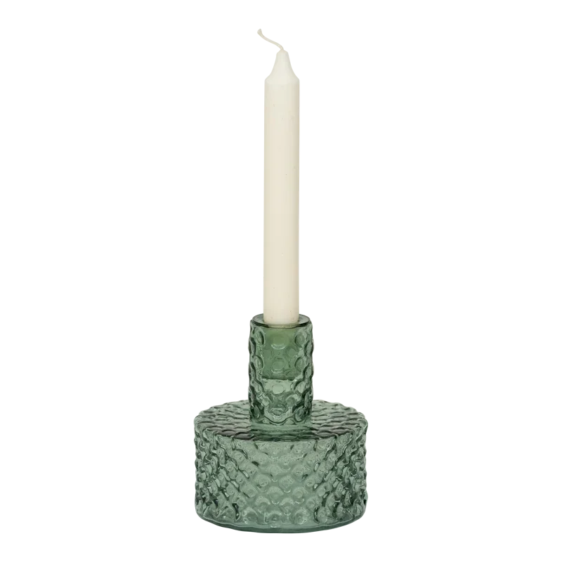 Urban Nature Culture - Kandelaar Belo - Aqua Foam Gerecycled Glas (13,5 cm)