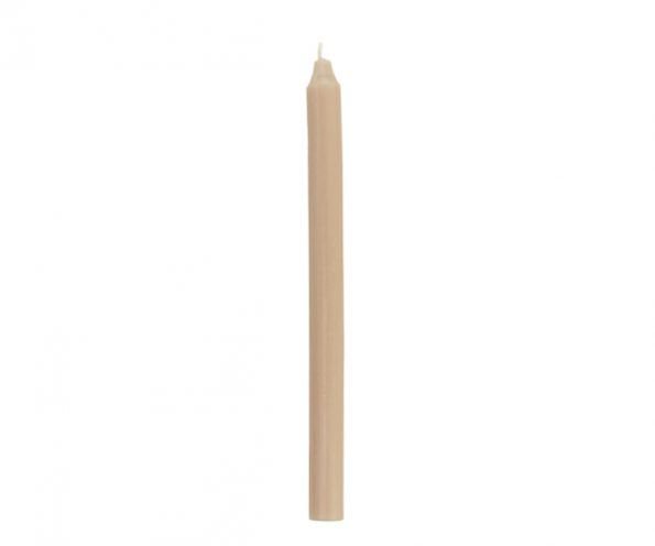Rustik Lys - Dinner candle 2.1 x 30 cm Iced apricot