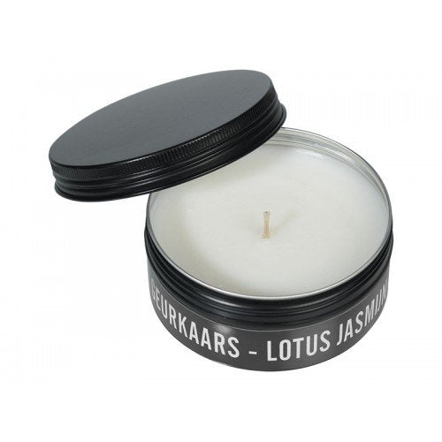 My Style - Scented candle tin black Lotus jasmine