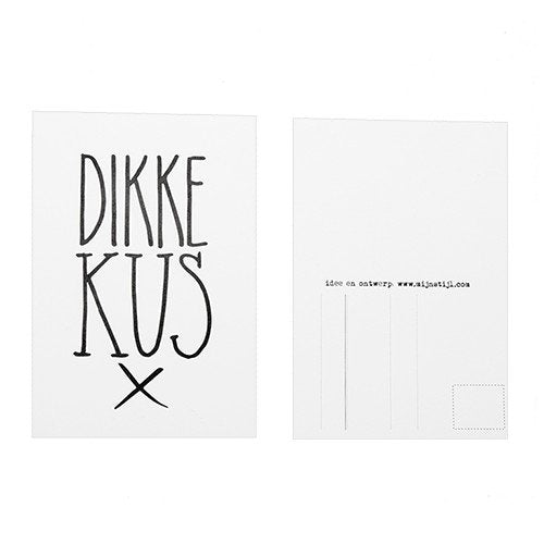 My Style - Card Big Kiss