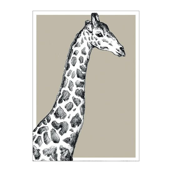 BDdesigns - Wildlife Giraffe Card