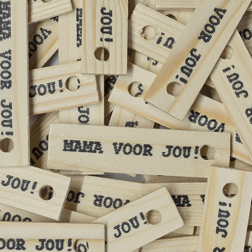 My Style - Wooden label Mama for you!