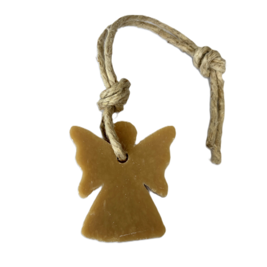 My Style - Angel argile jaune soap pendant, lotus jasmine scent