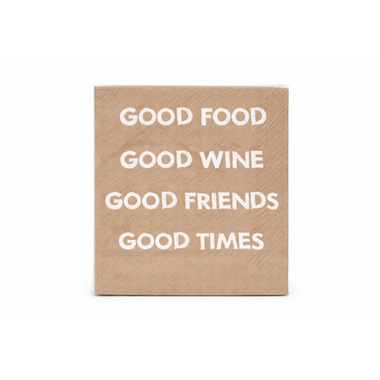 My Style - Napkins Good food natural