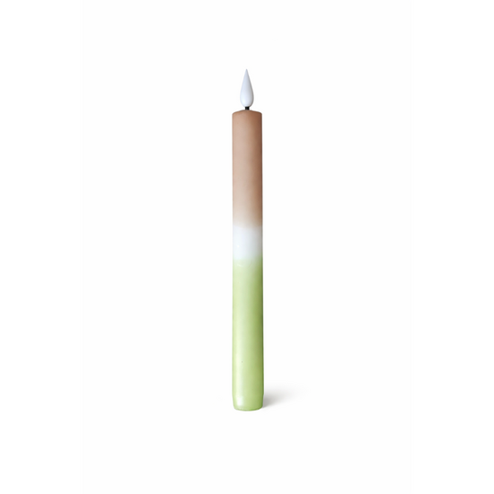Bon Lifestyle – LED Dip Dye dinerkaars – kraft/olijf