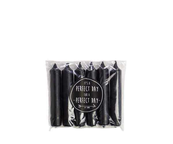 Rustik Lys - Gift Dinner Candle Black
