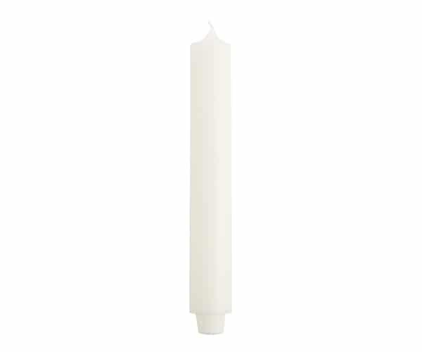 Rustik Lys - Dinner candle 3.2 x 30 cm White