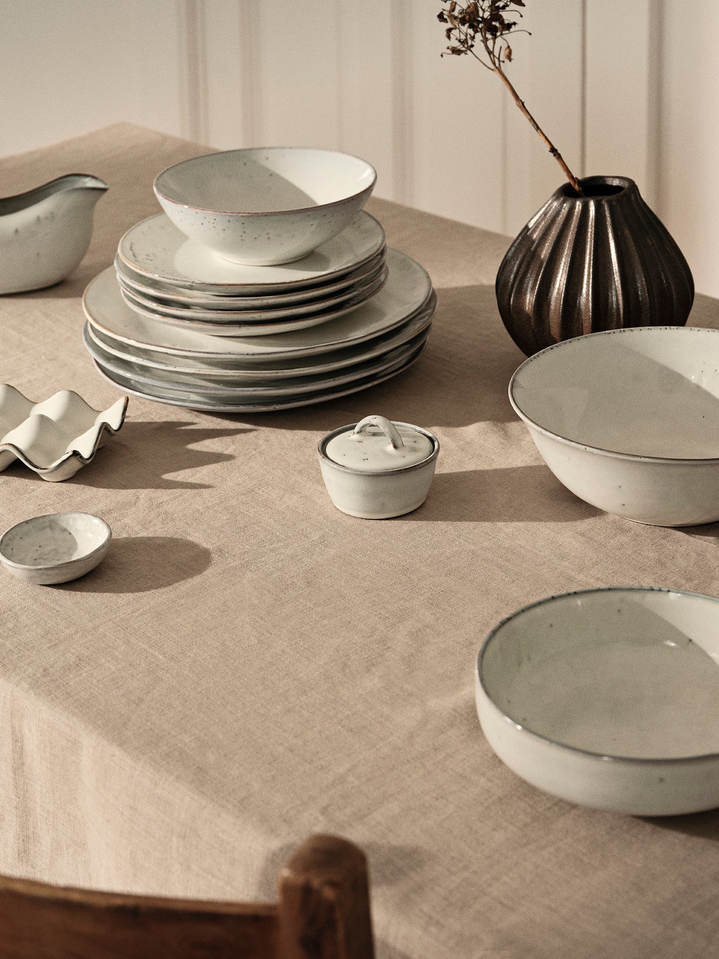 Broste Copenhagen - Nordic Sand Bowl Straight
