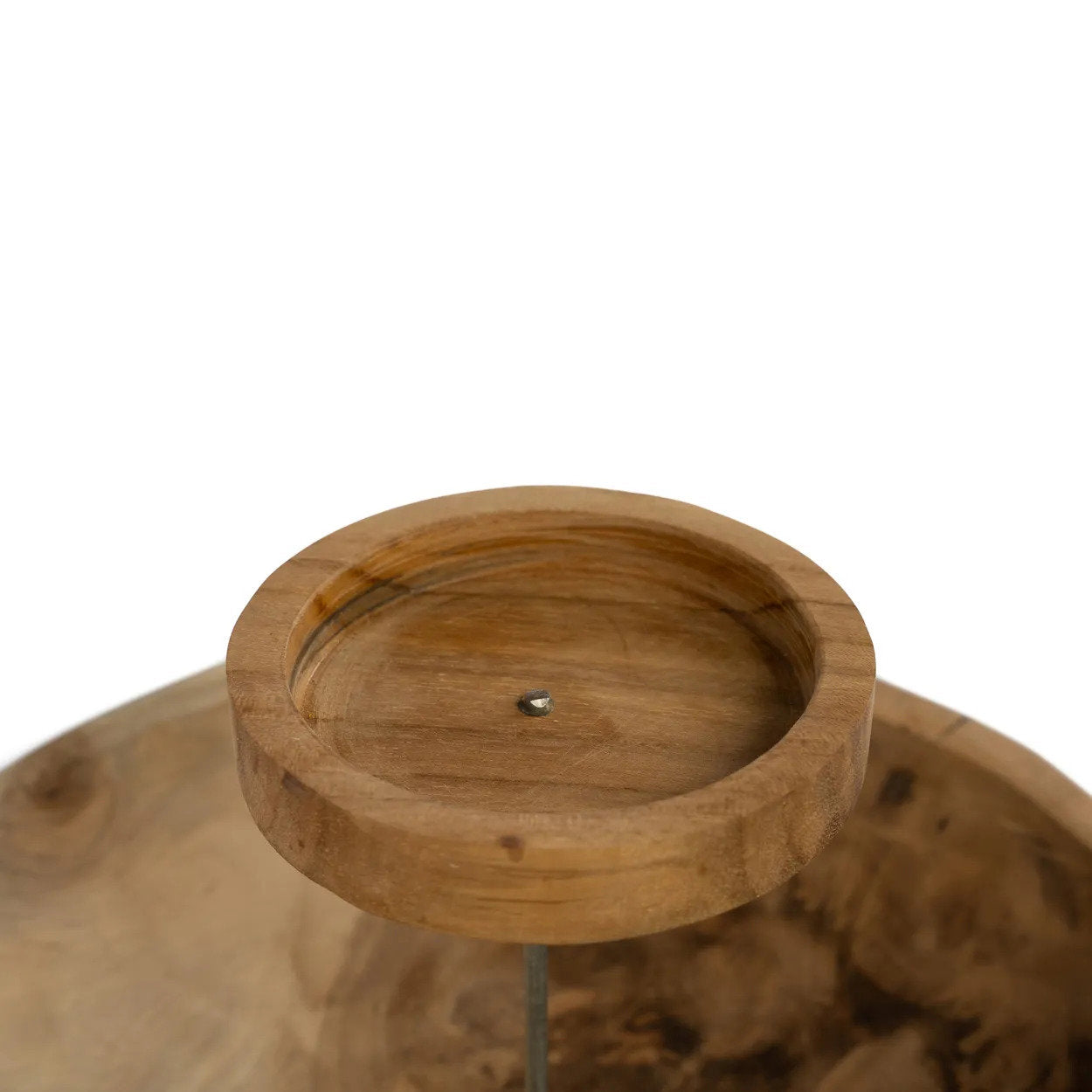 Bazar Bizar - The Candle Plate Kaarsenplateau – Naturel Teakhout