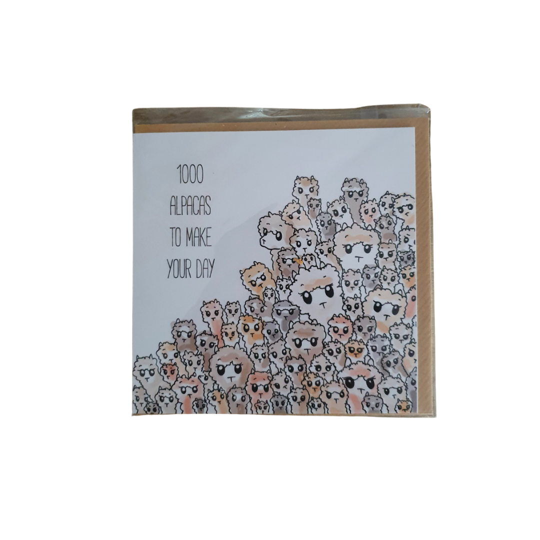 Inkari - Card 1000 alpacas