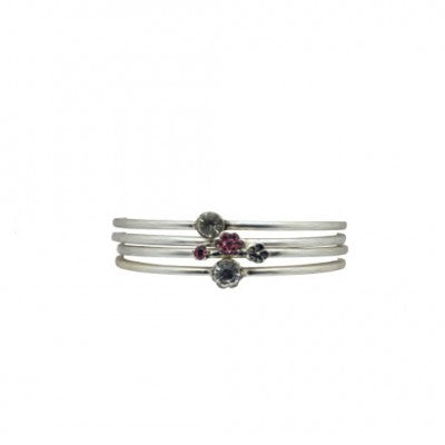Lisbeth Dahl Copenhagen - Silver Bracelets (Set of 4)