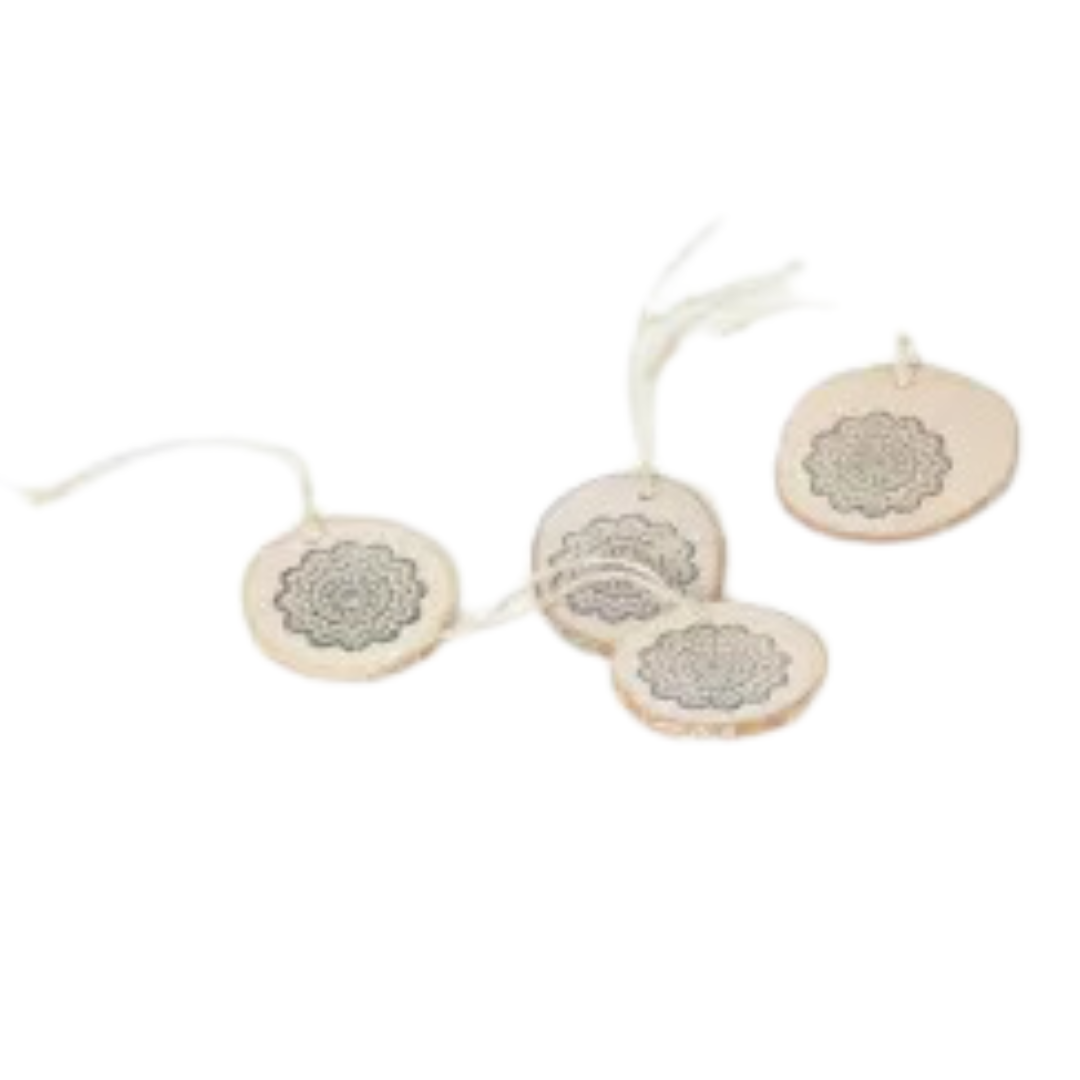 Rescued - Woodslice hangers (set van 6 stuks)