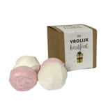 Soap en gifts - Mini bath bomb box Vrolijk kerstfeest