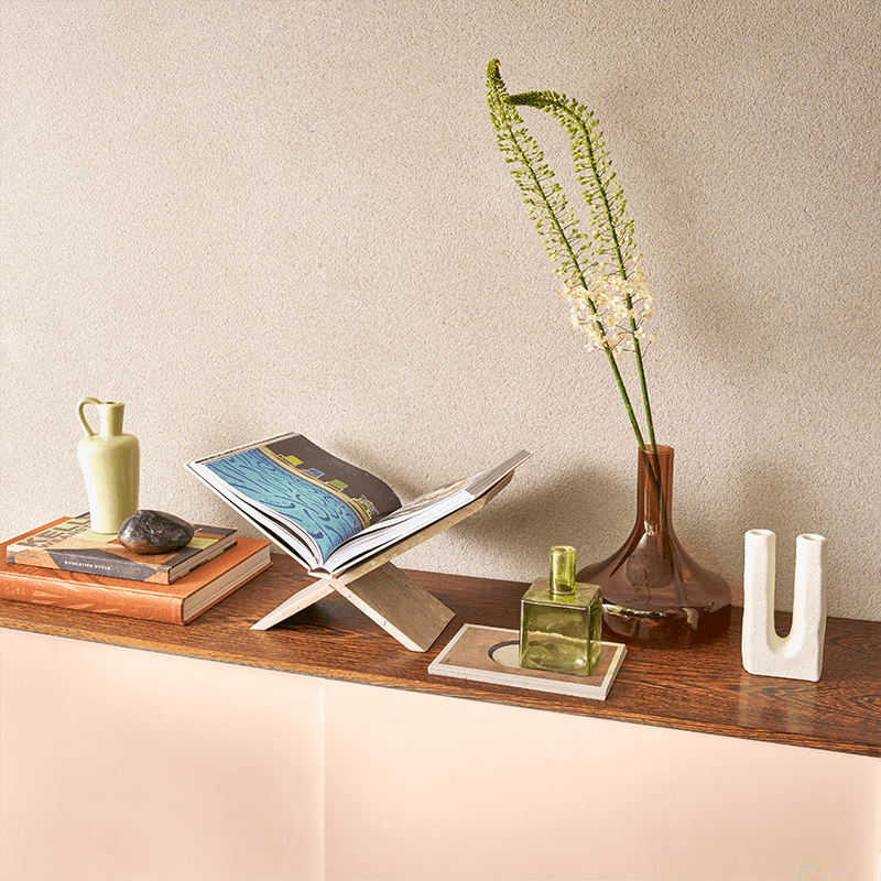Urban Nature Culture - Kandelaar Cubico - Pale Green Gerecycled Glas (16 cm)