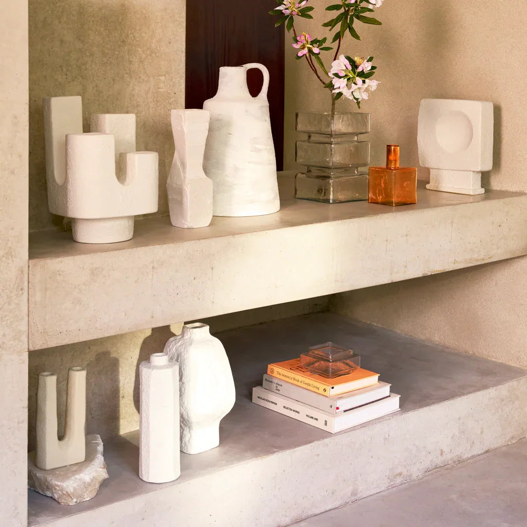 Urban Nature Culture kandelaar Cubico pompoen 10×10×16 cm