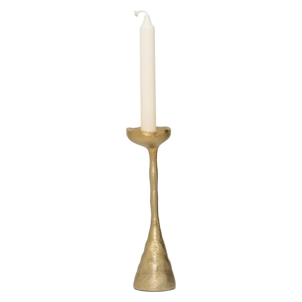 Urban Nature Culture - Kandelaar Nita - Goudkleurig Aluminium (25 cm)