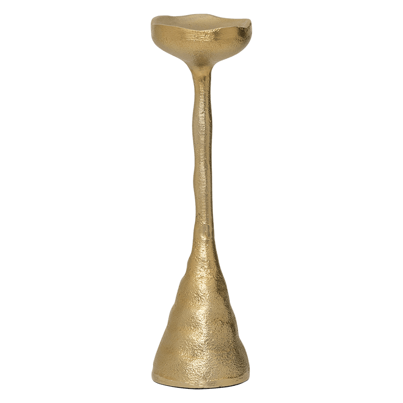 Urban Nature Culture - Kandelaar Nita - Goudkleurig Aluminium (25 cm)