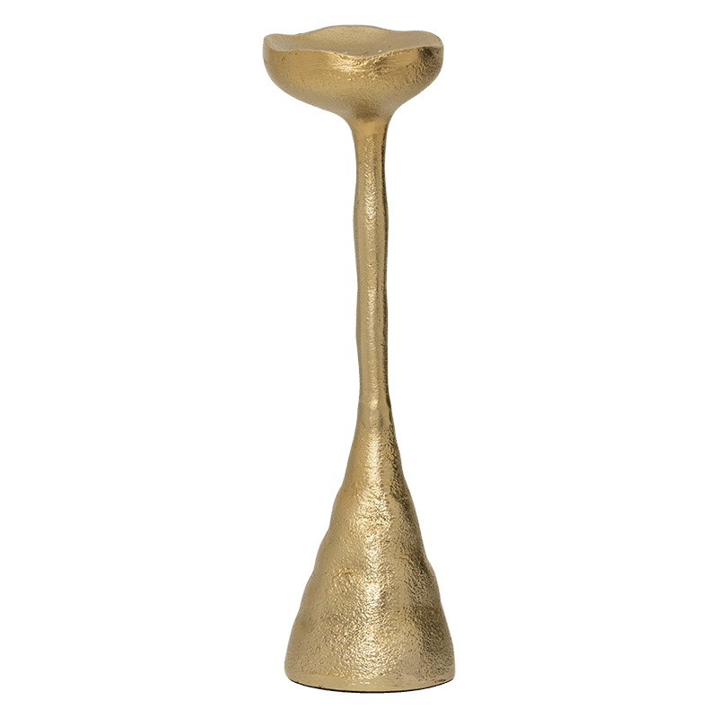 Urban Nature Culture - Kandelaar Nita - Goudkleurig Aluminium (25 cm)