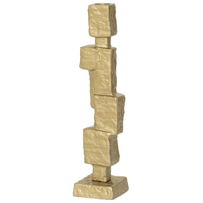 Urban Nature Culture - Kandelaar Mona - Goud Aluminium (28 cm)