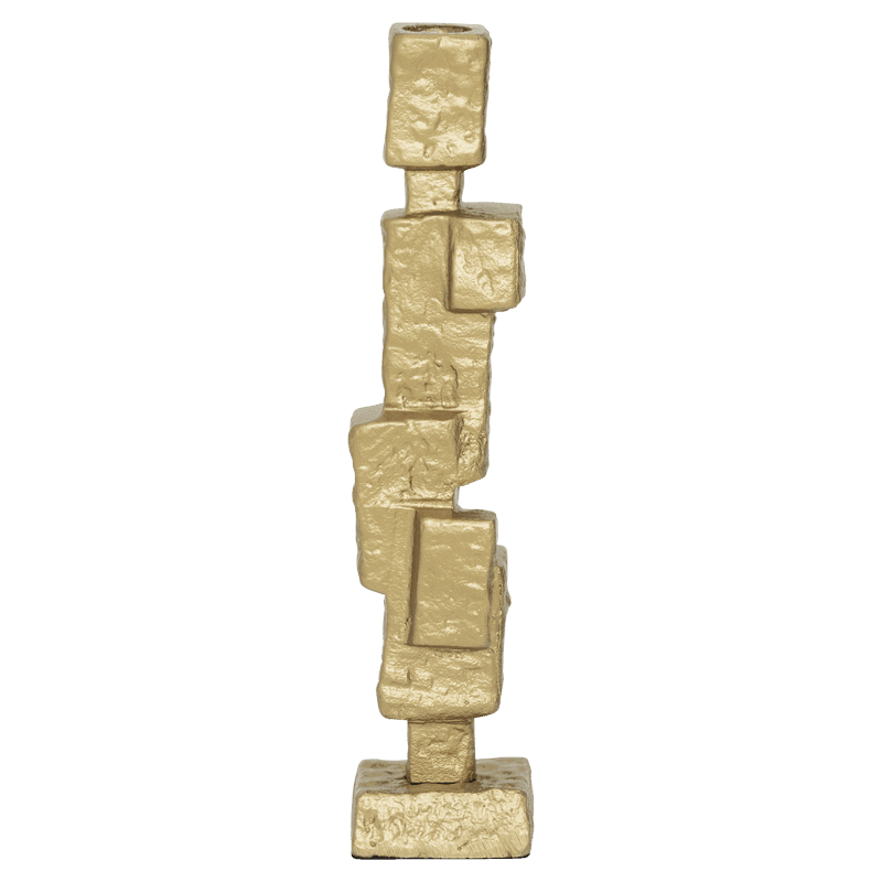 Urban Nature Culture - Kandelaar Mona - Goud Aluminium (28 cm)
