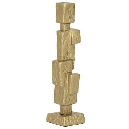 Urban Nature Culture - Kandelaar Mona - Goud Aluminium (28 cm)