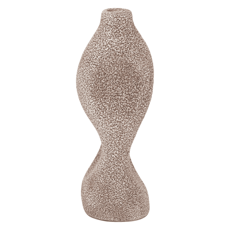 Urban Nature Culture - Kandelaar Niekka - Rustic Brown Aardewerk (27 cm)