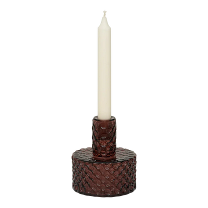 Urban Nature Culture - Kandelaar Belo - Fudge Gerecycled Glas (13,5 cm)
