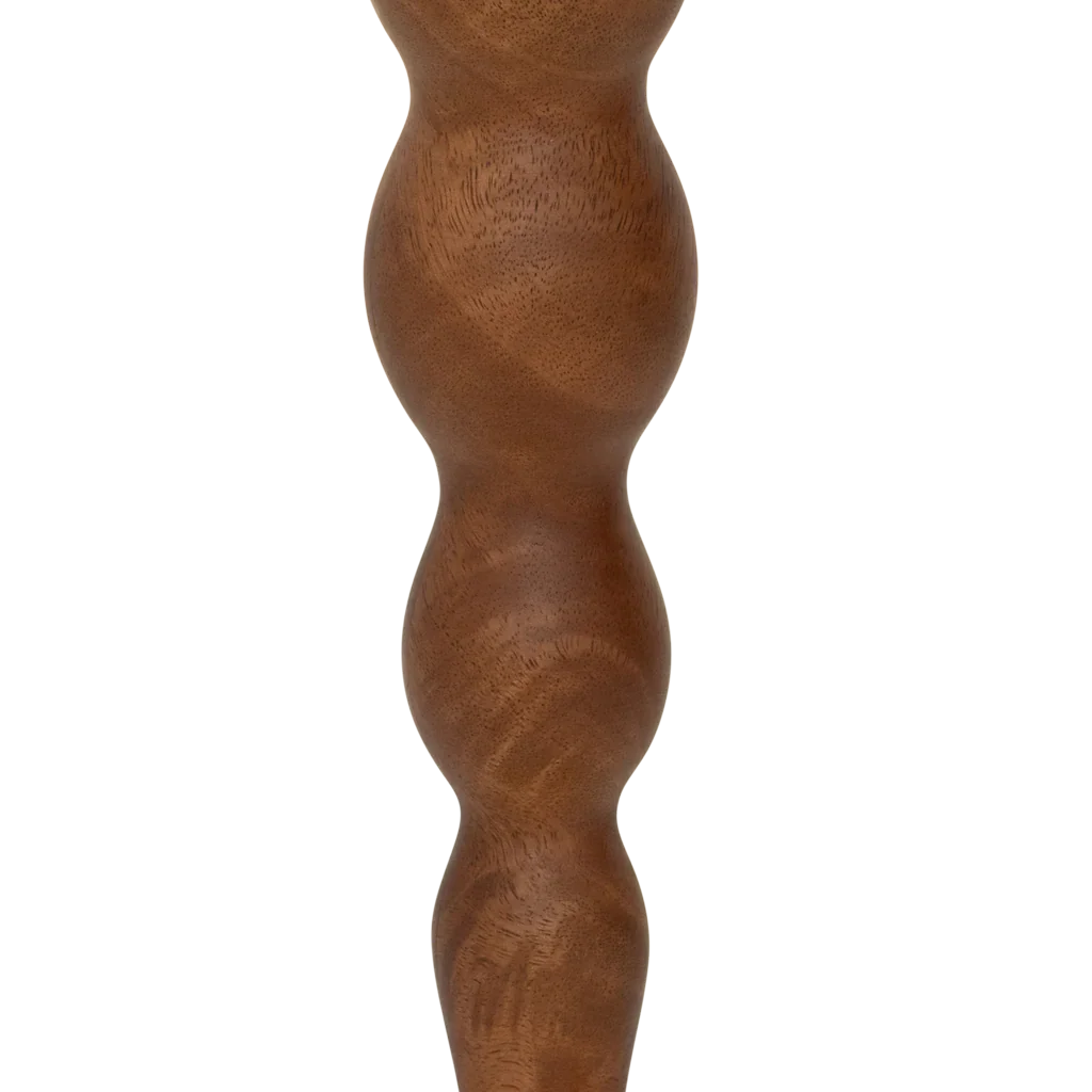 Urban Nature Culture Kandelaar Tali Bruin Mangohout 24 cm