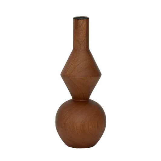 Urban Nature Culture kandelaar Arvid Golden Oak Ø10×26 cm