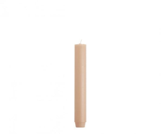 Rustik Lys – Tischkerze 2,6 x 18 cm, Farbe: Eisprikose