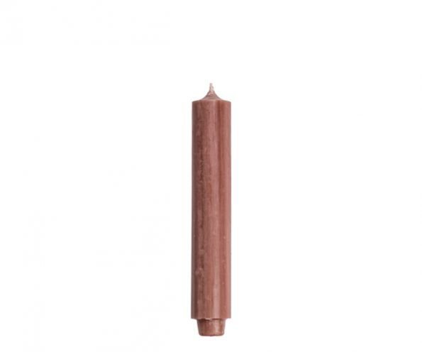 Rustik Lys - Dinner candle 3.2 x 20 cm Brique