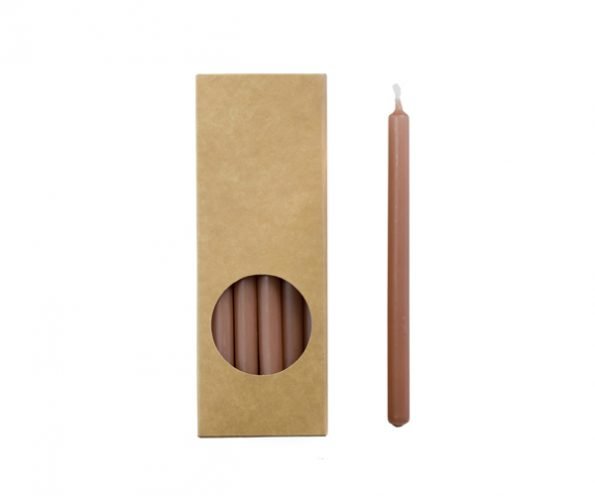 Rustik Lys - Pencil candles Brique L