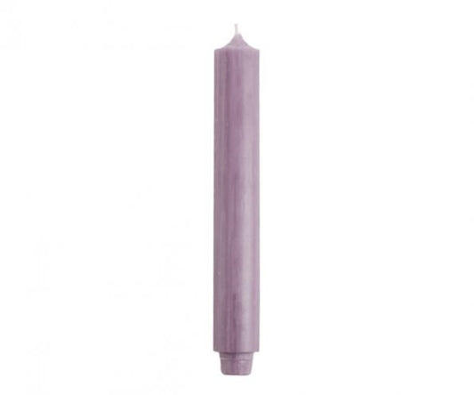 Rustik Lys – Tischkerze 3,2 x 30 cm, Antikviolett