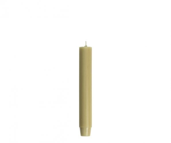 Rustik Lys - Dinner candle 2.6 x 18 cm Beige olive