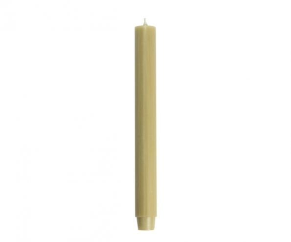 Rustik Lys dinerkaars Beige olijf – 2,6 × 30 cm