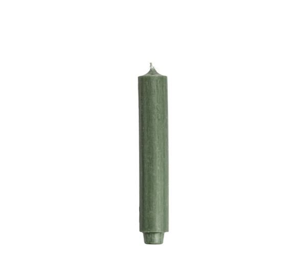 Rustik Lys - Dinner candle 3.2 x 20 cm Oil green
