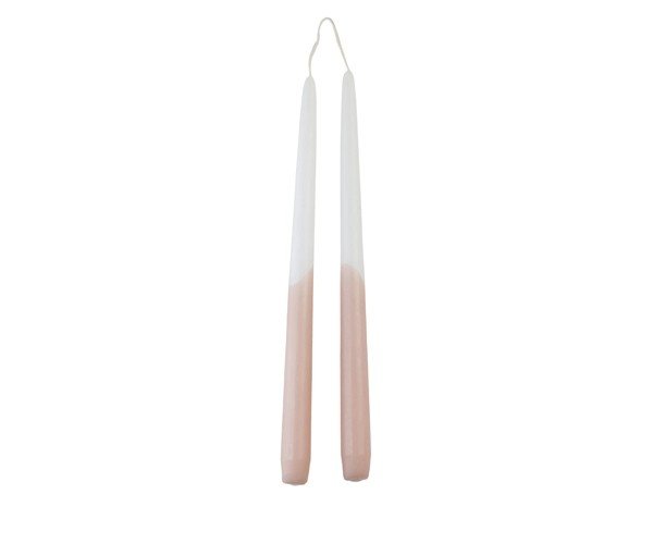 Rustik Lys - Dinner candle twins Blossom L
