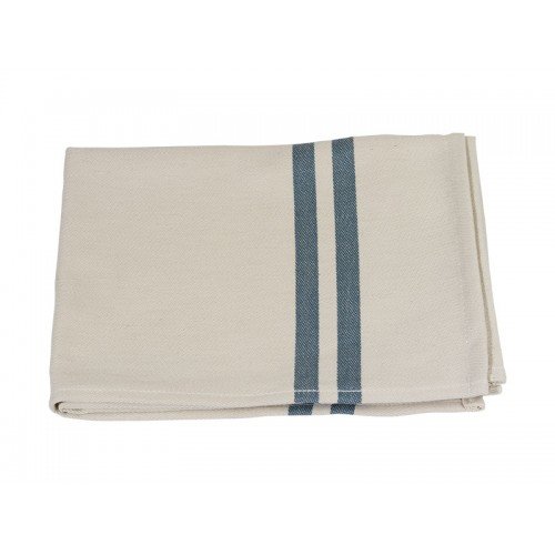 My Style - Tea Towel Ecru &amp; Petrol