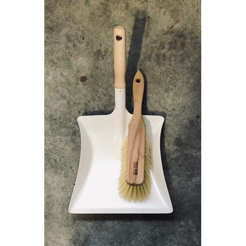 My Style - Broom and dustpan white L