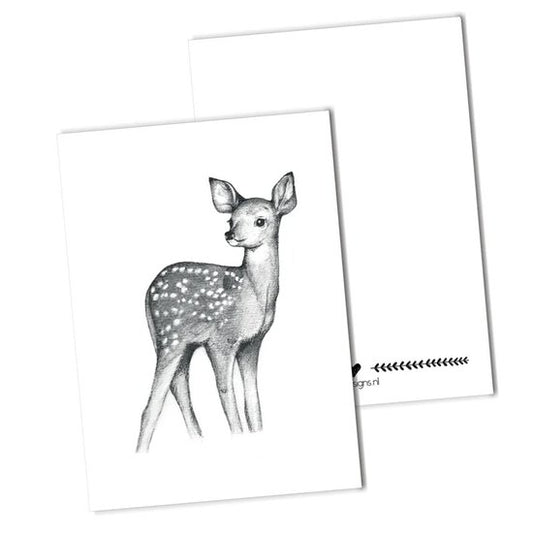 BDdesigns - Hirschkarte