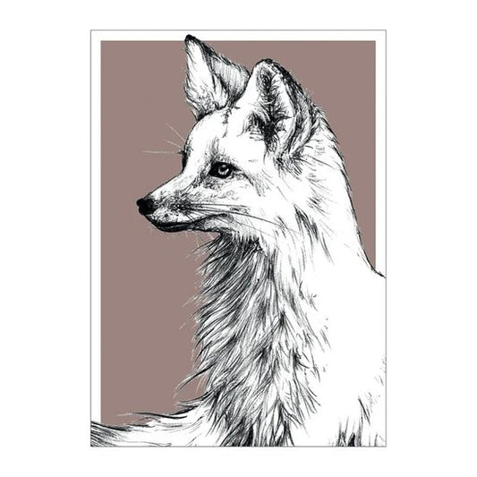 BDdesigns - Kaart Wildlife Vos