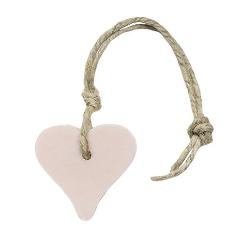 My Style - Soap pendant heart light pink, scent mille fleurs