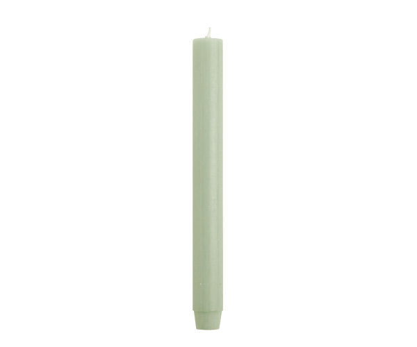 Rustik Lys - Dinner candle 2.6 x 30 cm Sage