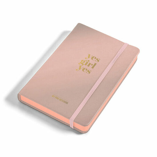 Studio-Schreibwaren – Mein pinkes Notizbuch Ja, Mädchen Ja