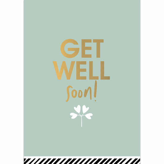 Kaart Get well soon