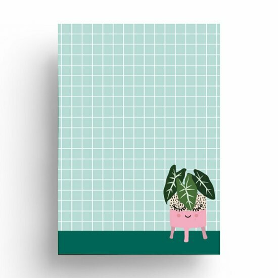 Studio Inktvis - Notepad A6 Plant