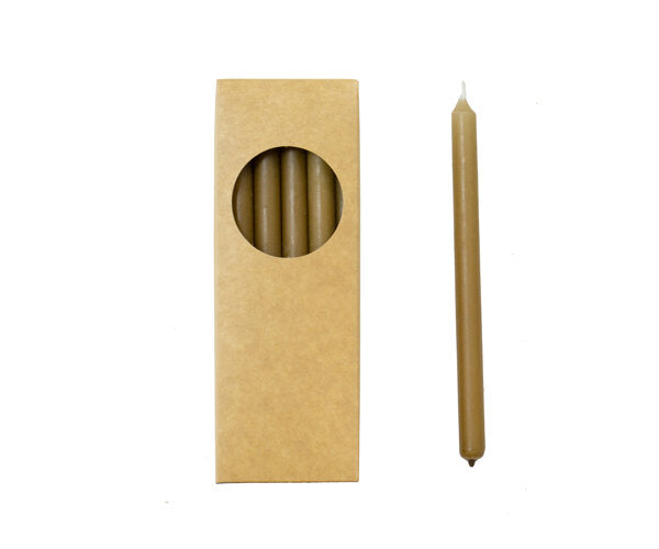 Rustik Lys - Pencil candles Camel L