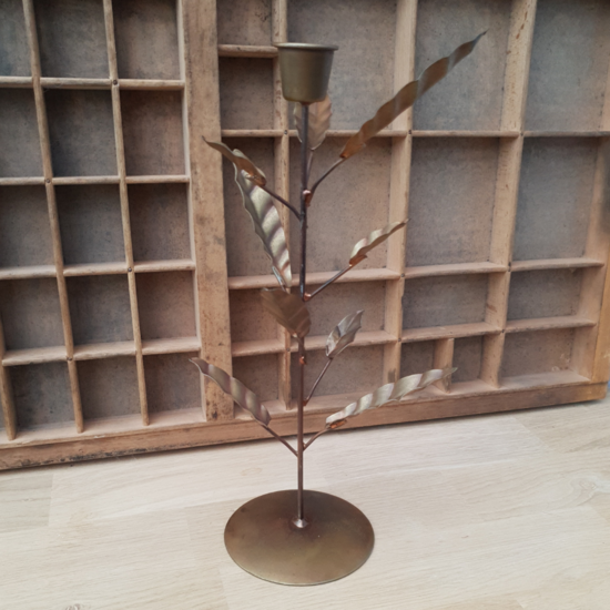 Candlestick Leaf bronze