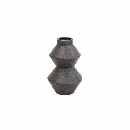 Housevitamin - Organic vase Black - 13x13x22cm