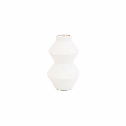 Housevitamin - Organic vase White - 13x13x22cm